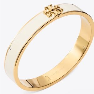Tory Burch Kira Enamel bracelet gold/ivory